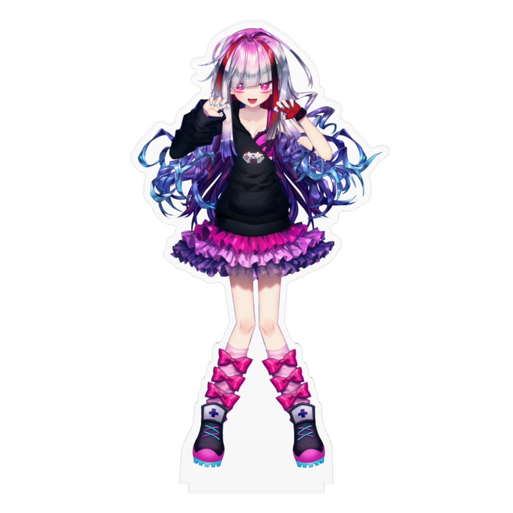 極彩夜ういアクリルフィギュア 08 ういポーズ