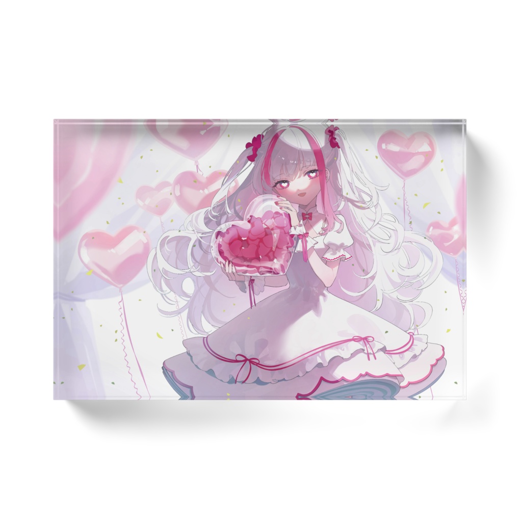 極彩夜ういアクリルブロック ういぽよバースデー2024