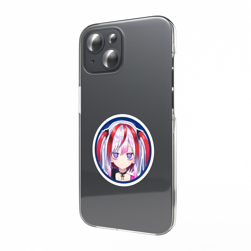スマホステッカー ぐるぐるうい