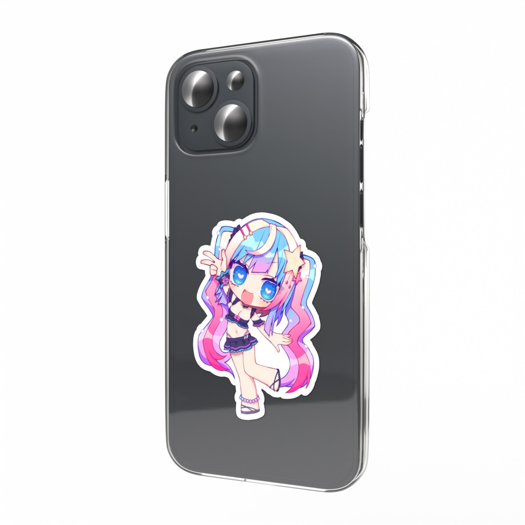 スマホステッカー　水着うい
