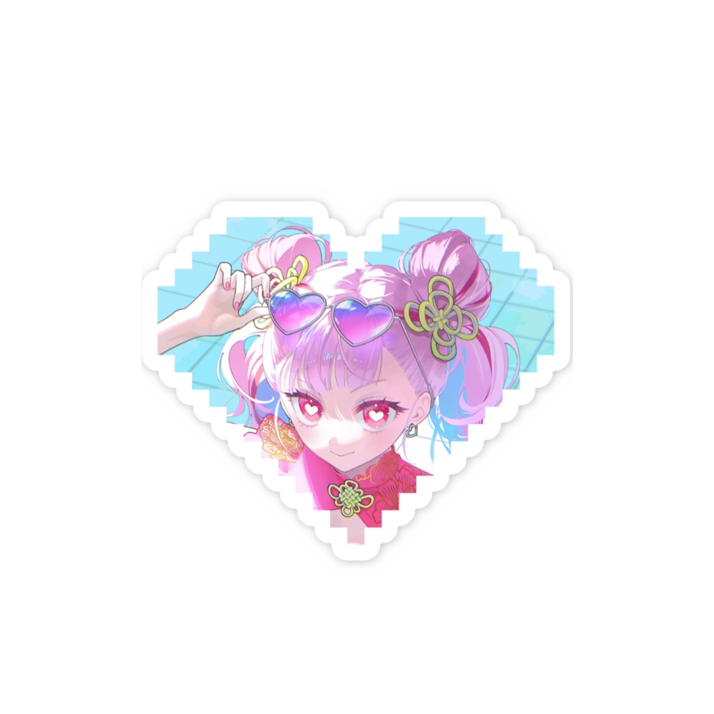 スマホステッカー ういぽよサマー2025