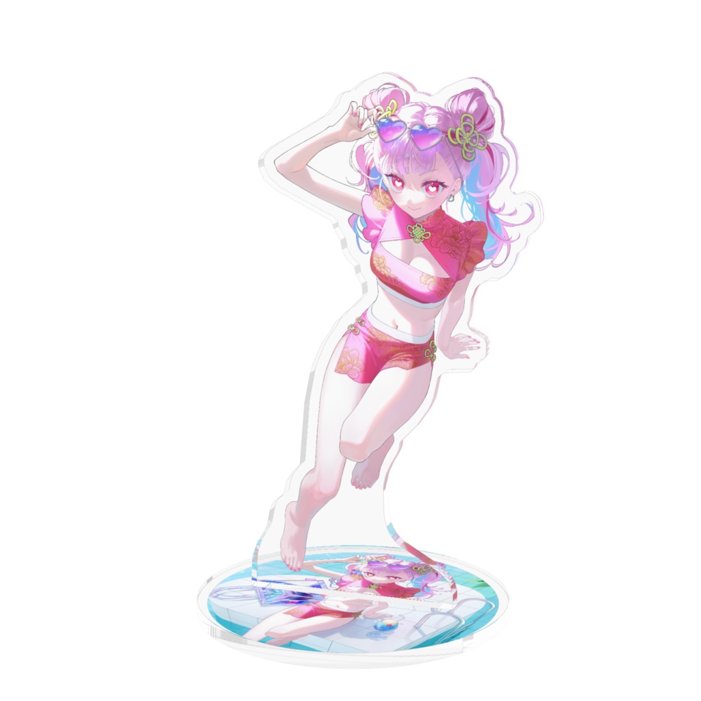 アクリルフィギュア　ういぽよサマー2025