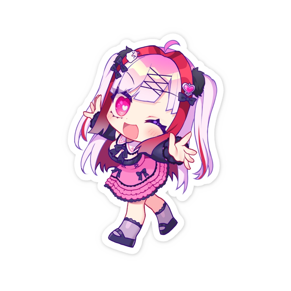 スマホステッカー おでかけうい