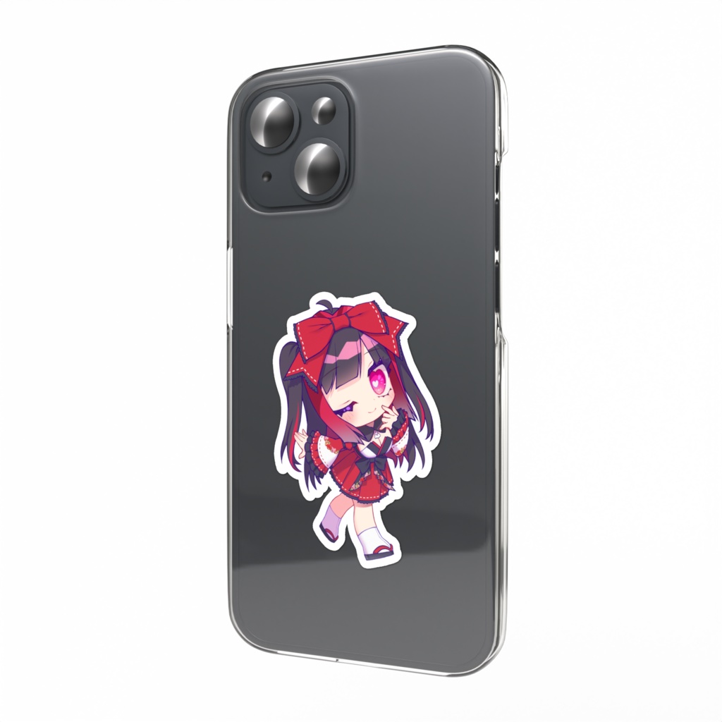スマホステッカー　和風うい