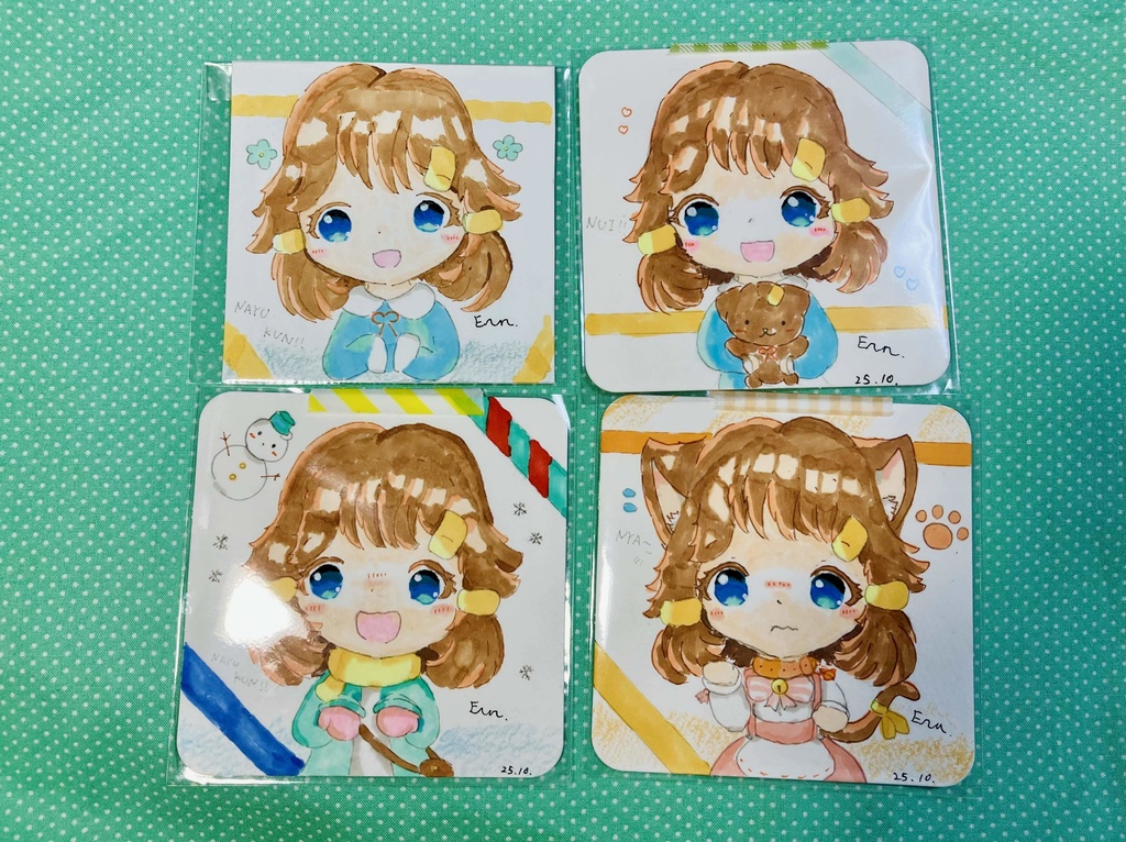 ドローイング(正方形)(全4種)