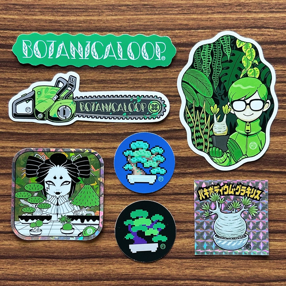 ステッカーセット／BOTANICALOOP