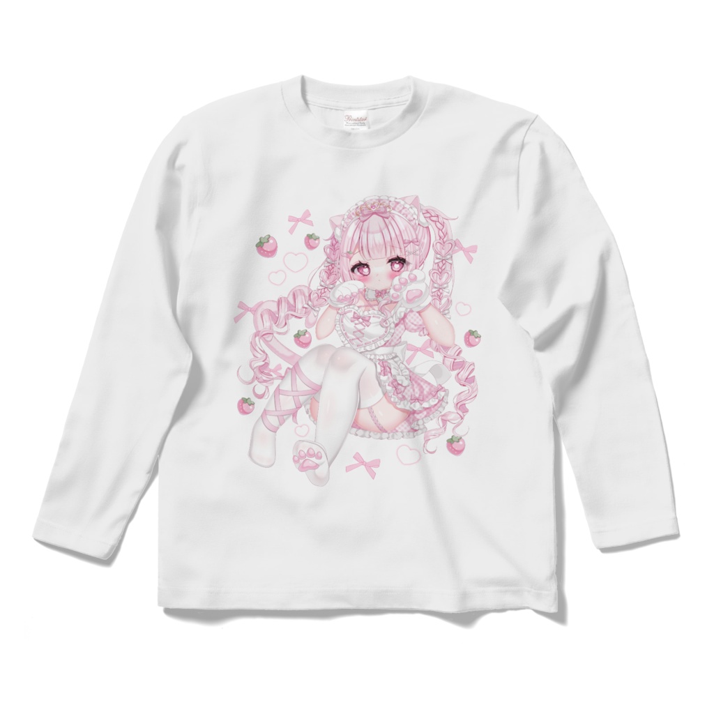 ꒰ 常設 ꒱  メイドひなちゃん ♡‬ Tシャツ(長袖)