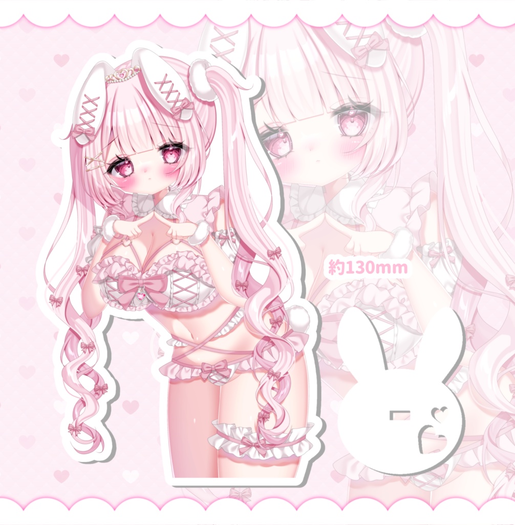 うさぎひなちゃん 🐰 アクリルスタンド