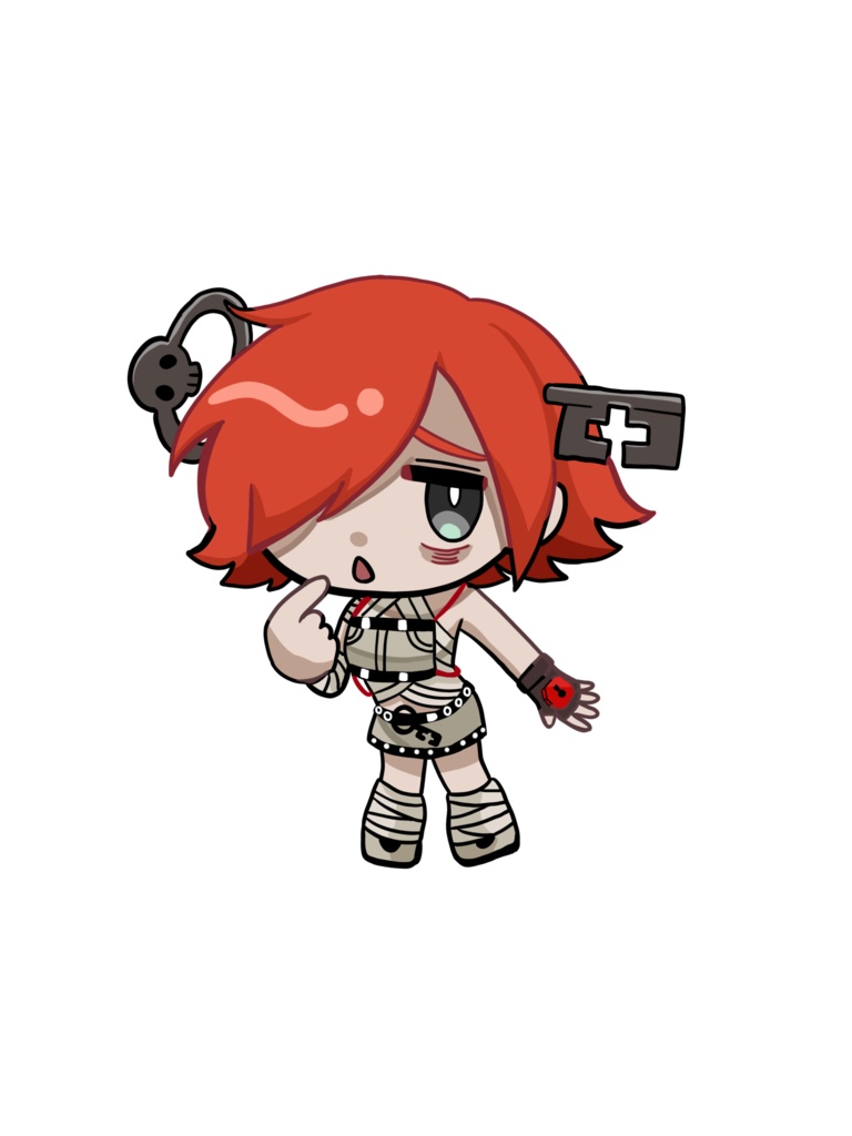 A.B.Aちゃんアクリルキーホルダー