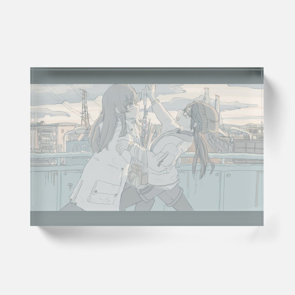 アクリルブロック(【ワルツを世界の片隅で】幽谷霧子/三峰結華)