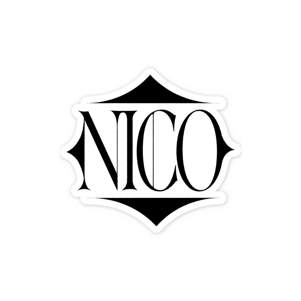 NICO Newロゴ ステッカー