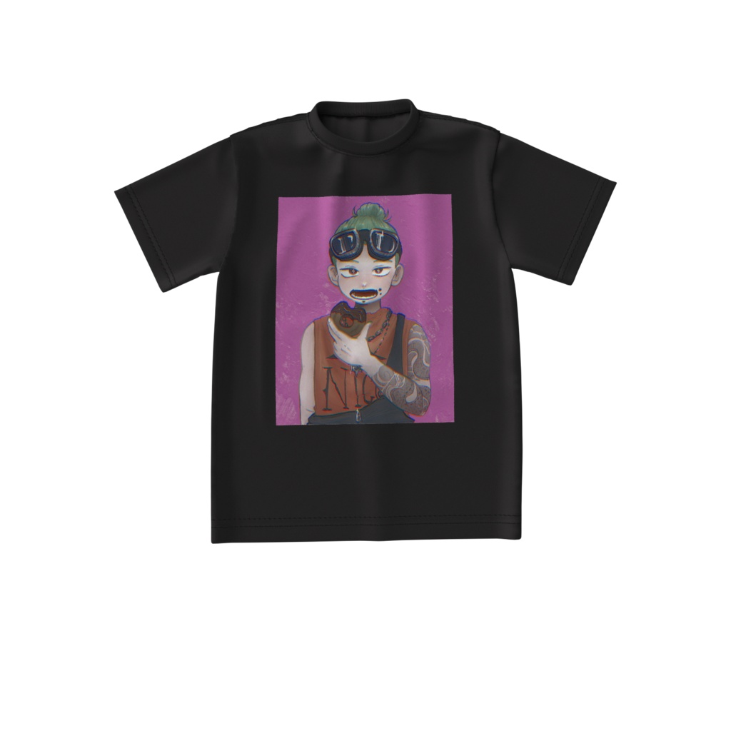 NICO Donuts ビッグシルエットTシャツ