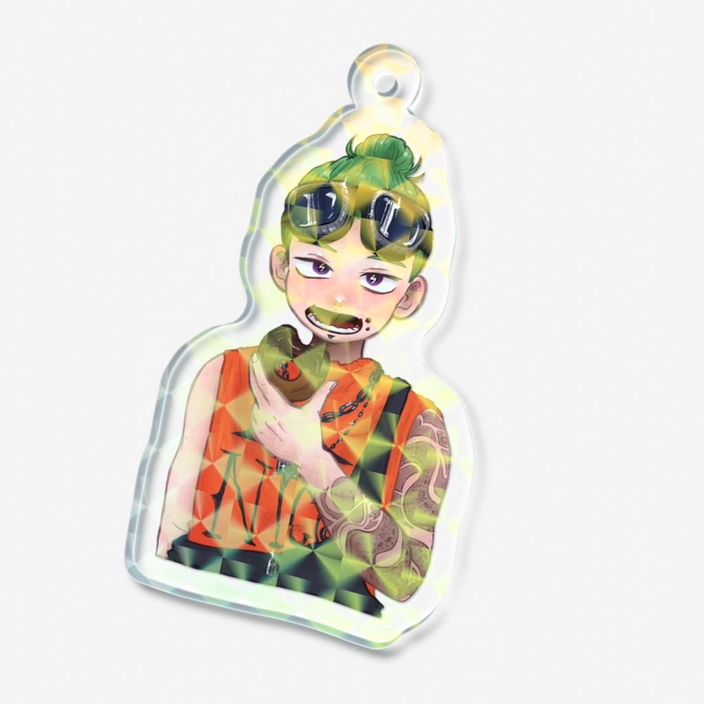 NICO Donuts ホログラムアクリルキーホルダー