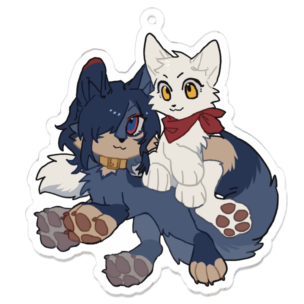 コラボアクリルキーホルダー