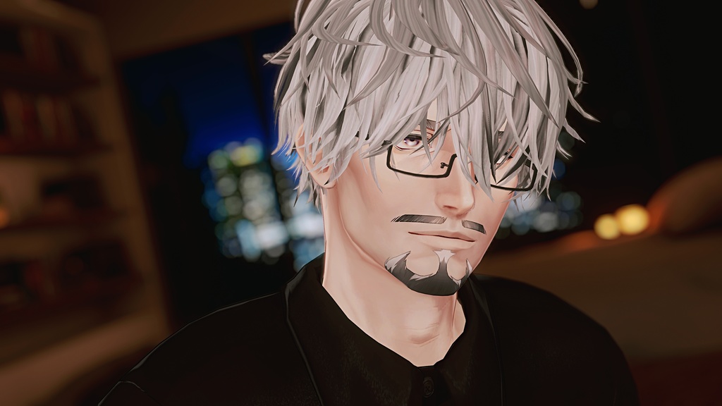 【士堂/泣夜/獏対応追加】Nebosuke hair【12アバター対応】