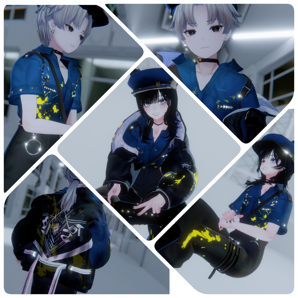 【カルネ(+Head)・ラシューシャ対応追加】Trace of Star【8アバター・MA対応】