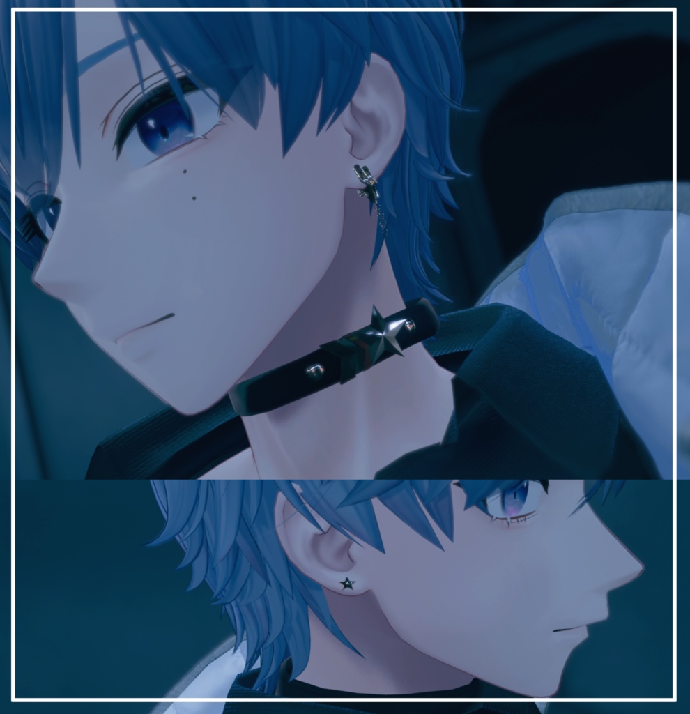 【カルネ(+Head)・ラシューシャ対応追加】Trace of Star【8アバター・MA対応】