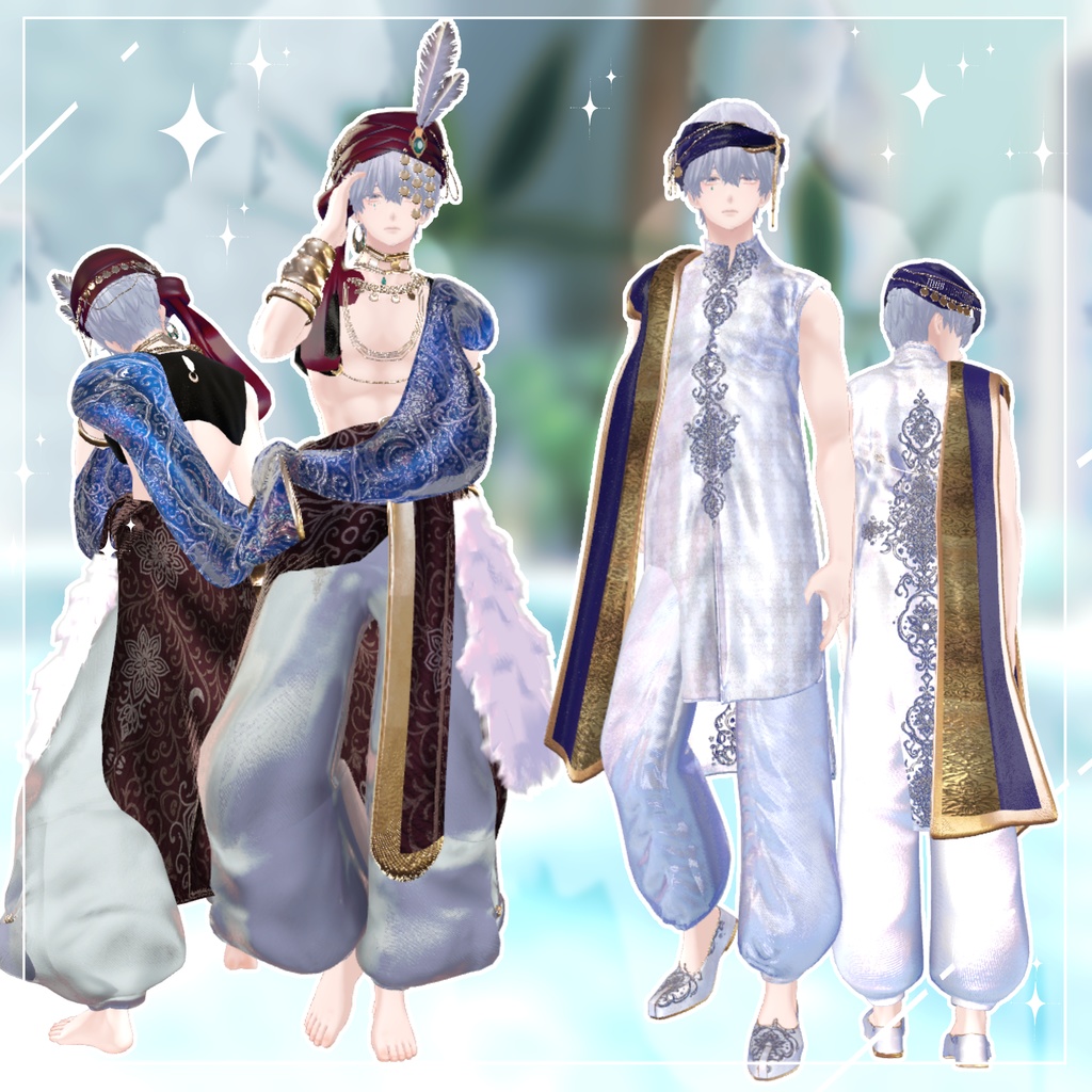 千夜王夜/白昼夢幻【6アバター・MA対応】