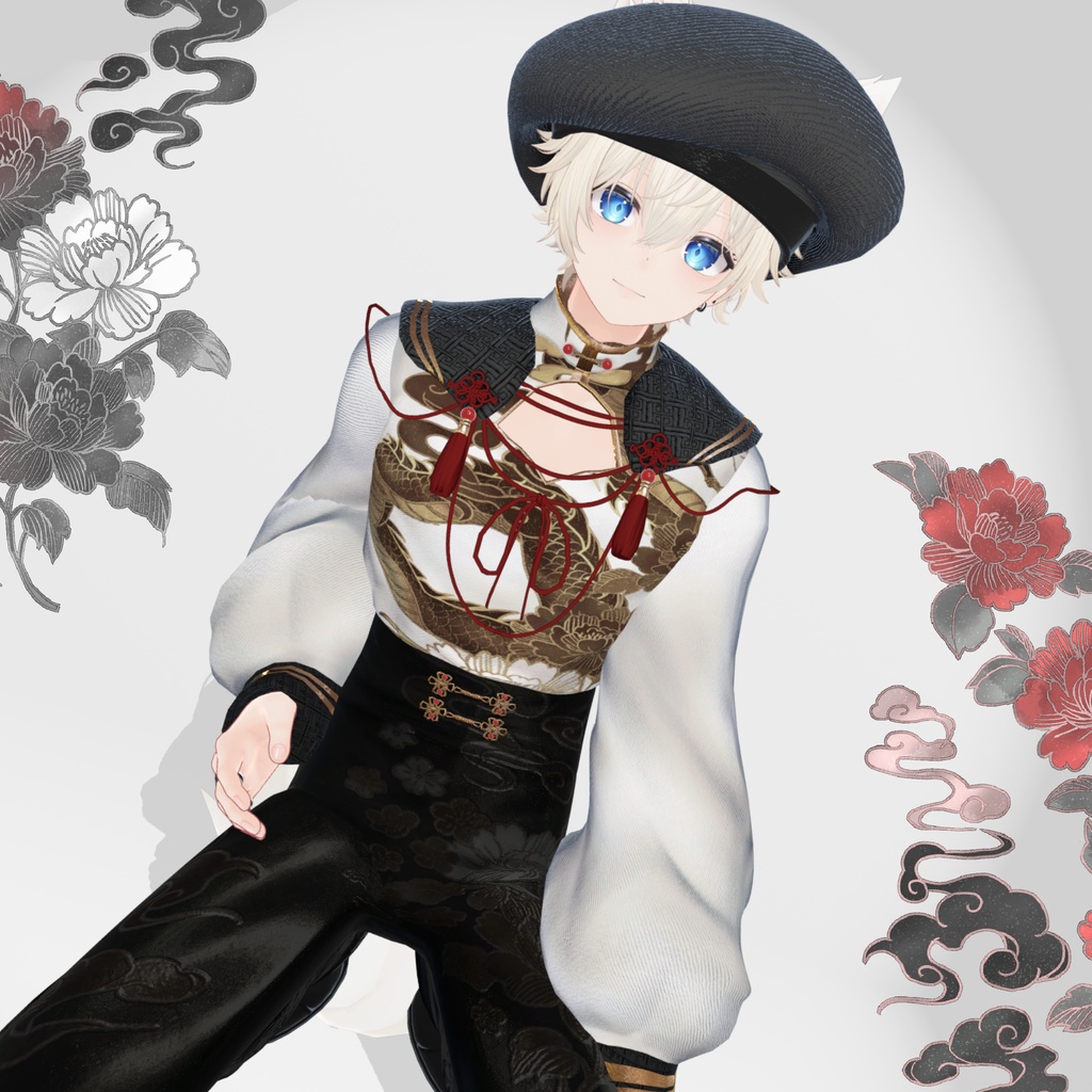 【森羅・れう対応追加】チャイナセーラーくん【11アバター&MA対応】