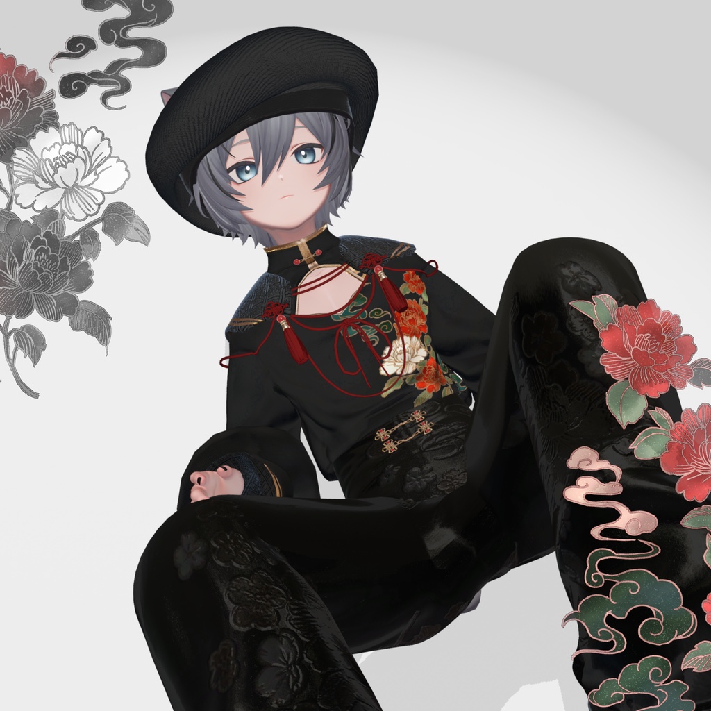 【森羅・れう対応追加】チャイナセーラーくん【11アバター&MA対応】