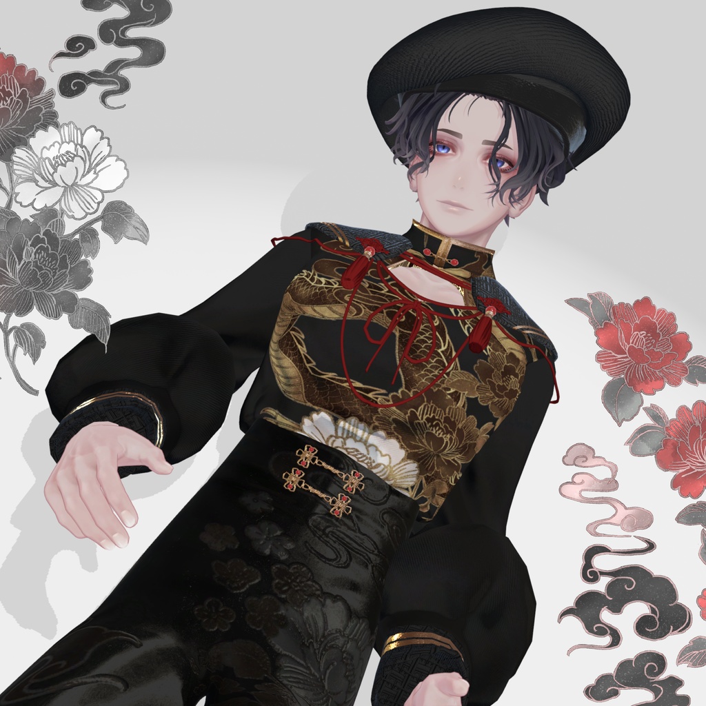 【森羅・れう対応追加】チャイナセーラーくん【11アバター&MA対応】