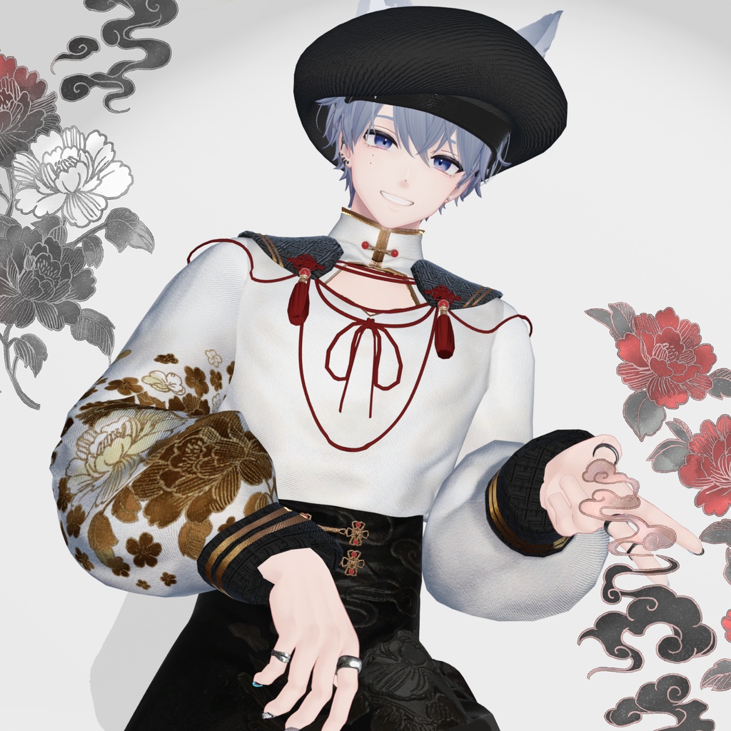 【森羅・れう対応追加】チャイナセーラーくん【11アバター&MA対応】