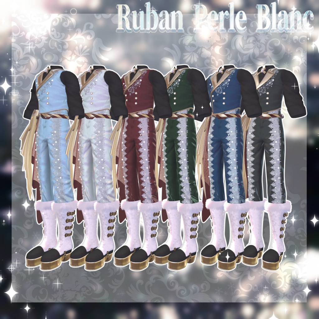 【SALE中】『Ruban Perle Blanc/リュバン・ペルル・ブラン』