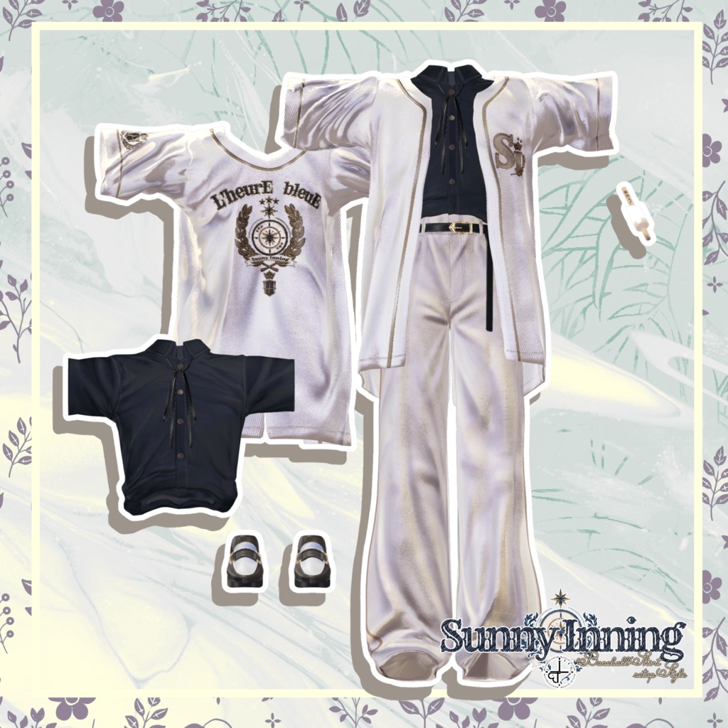 『Sunny Inning』Baseball Shirt setup-Style