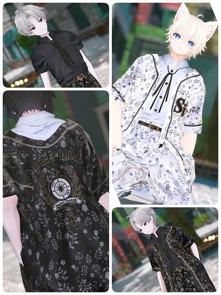 『Sunny Inning』Baseball Shirt setup-Style