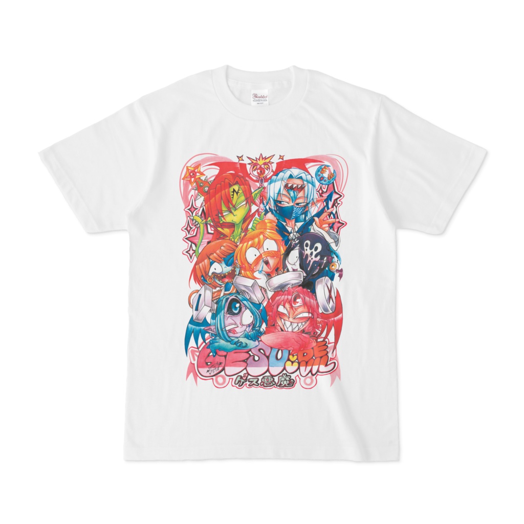 魔じかるゲス悪魔ちゃんTシャツ【白】