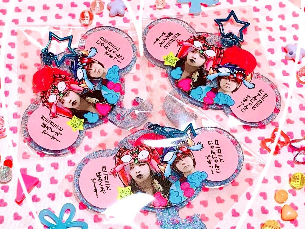 【とんとこぞうさん×すみれみす】コラボアクリルキーホルダー❤