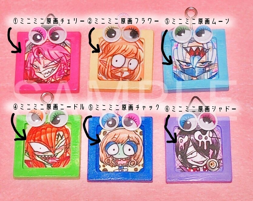 【ミニミニ原画】ゲス悪魔たちのミニミニ原画