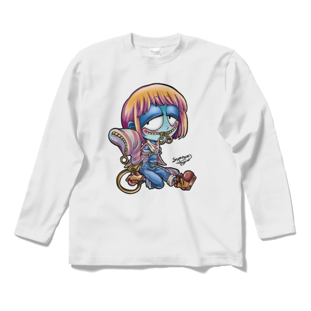 ♪げすあくまチャック♪【ホワイト】