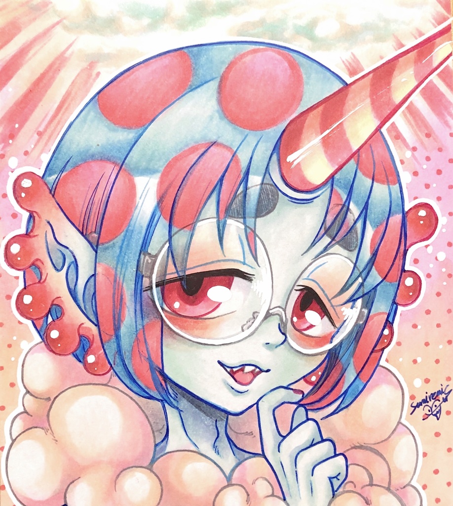 【ミニ色紙】ネムル•ウトト【原画】