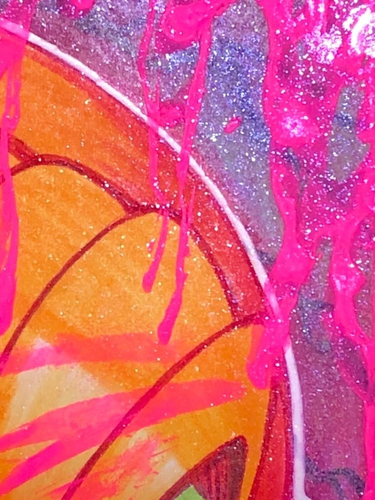 【ミニ色紙】ゲス悪魔ニードル【原画】