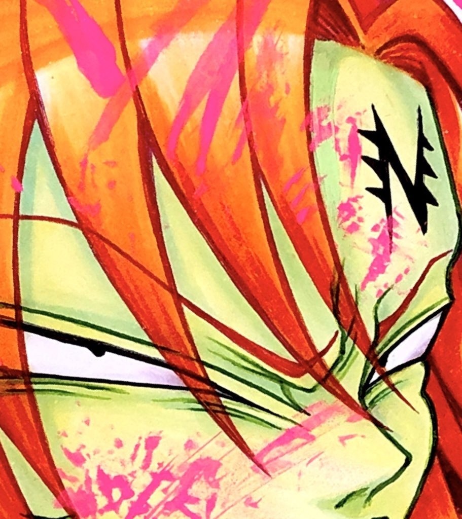 【ミニ色紙】ゲス悪魔ニードル【原画】