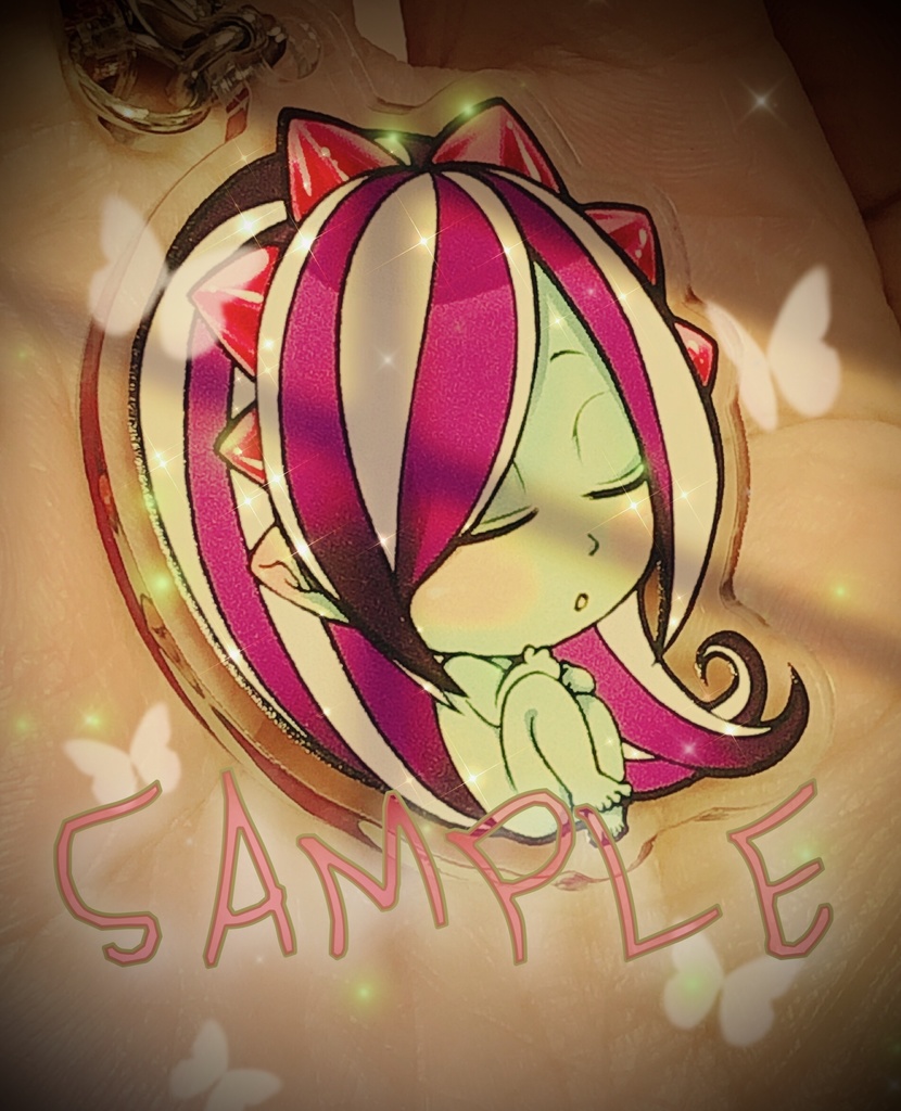 【アクリルキーホルダー】ベビキュパのミニアクキー♡