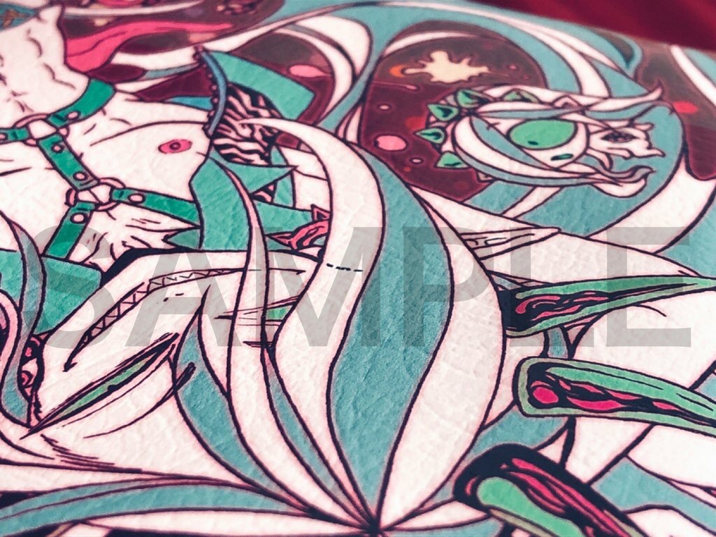 キュパさまの合皮三角ポーチ♡