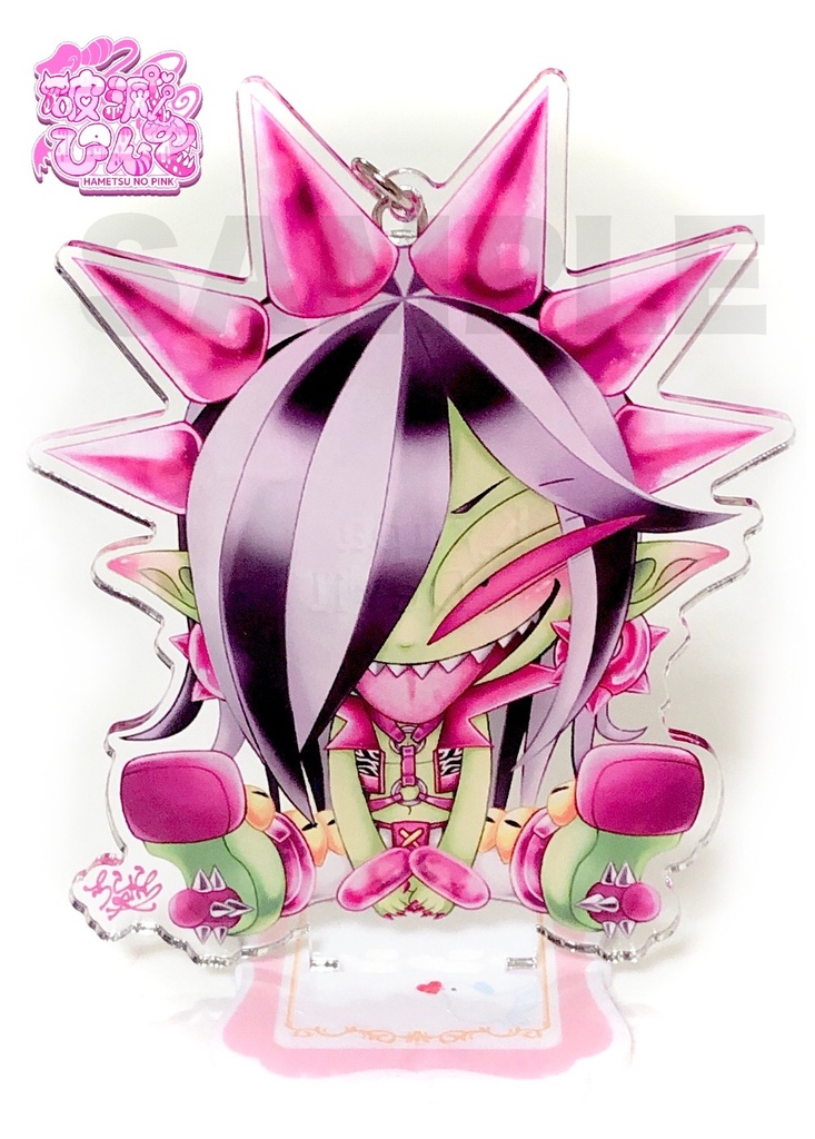 2wayおすわりアクリルキーホルダー/キュパさまver.【ゲス悪魔】