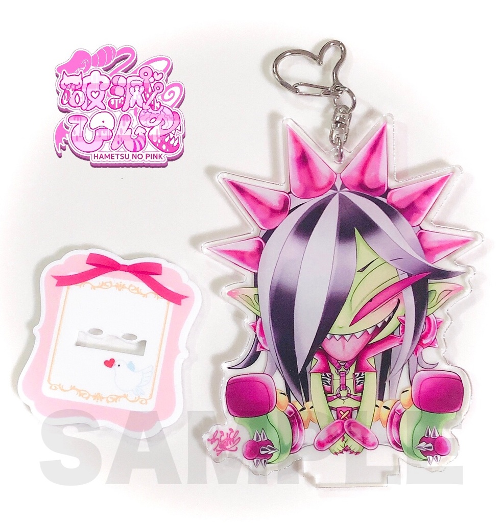 2wayおすわりアクリルキーホルダー/キュパさまver.【ゲス悪魔】