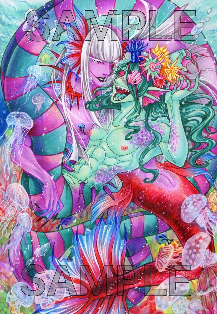 【Android対応】Merman paradise【人魚ラグルヌ&人魚カピュ】