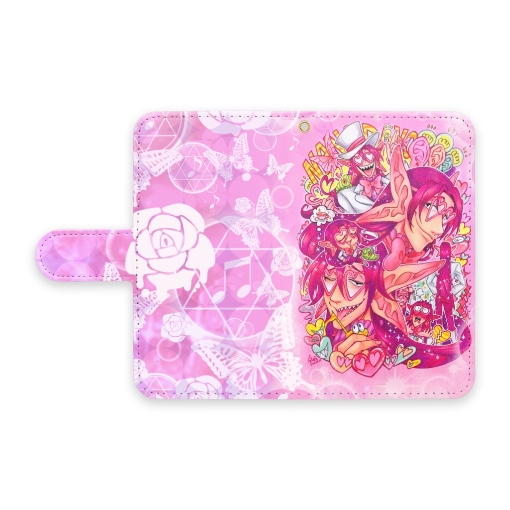 LOVEイエ♡手帳型Androidケース