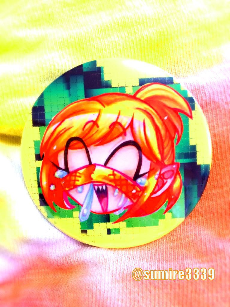 【缶バッジ】ゲス悪魔・フラワー