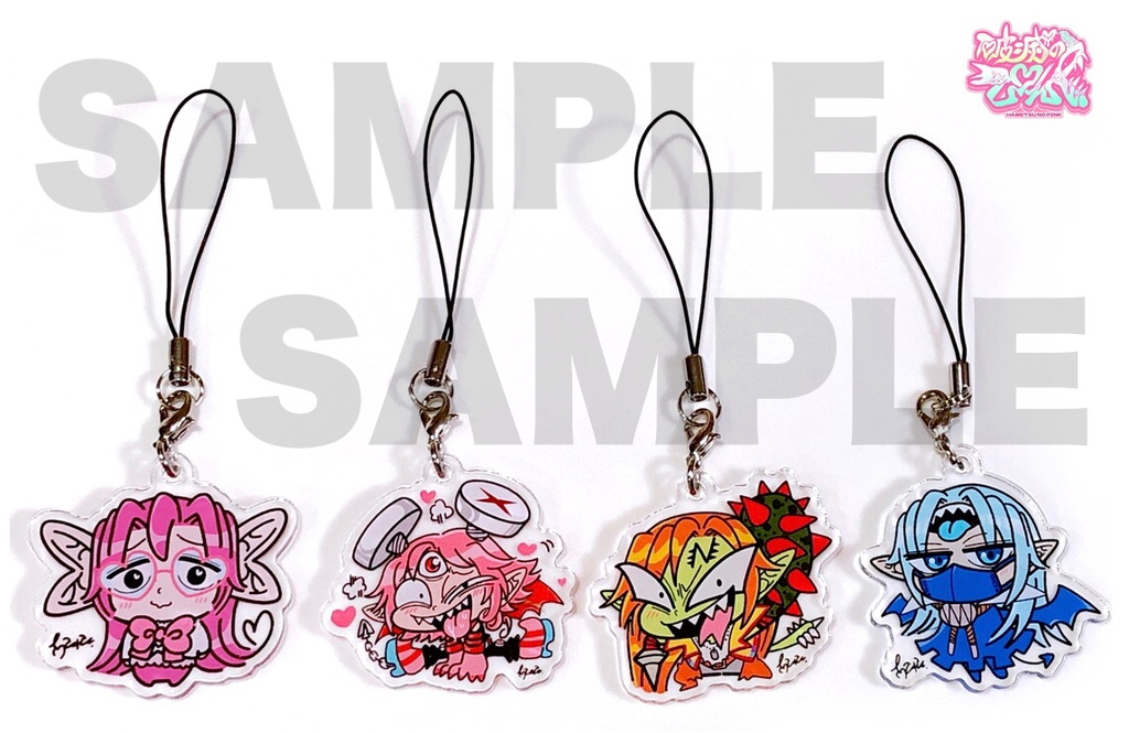 ゆるカワゲス悪魔ミニアクキー【全4種類】