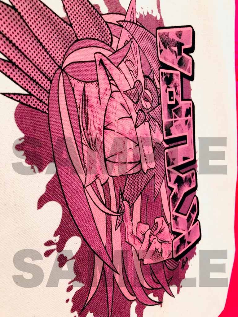 キュパさまバイオレンストートバッグ【ゲス悪魔キュパ】