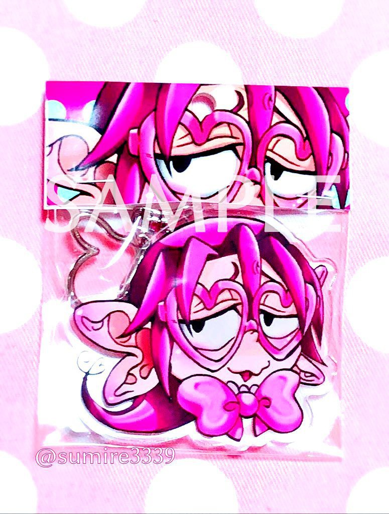 【多耳イエガ―さん】イエガ―さんお顔アクリルキーホルダー/A