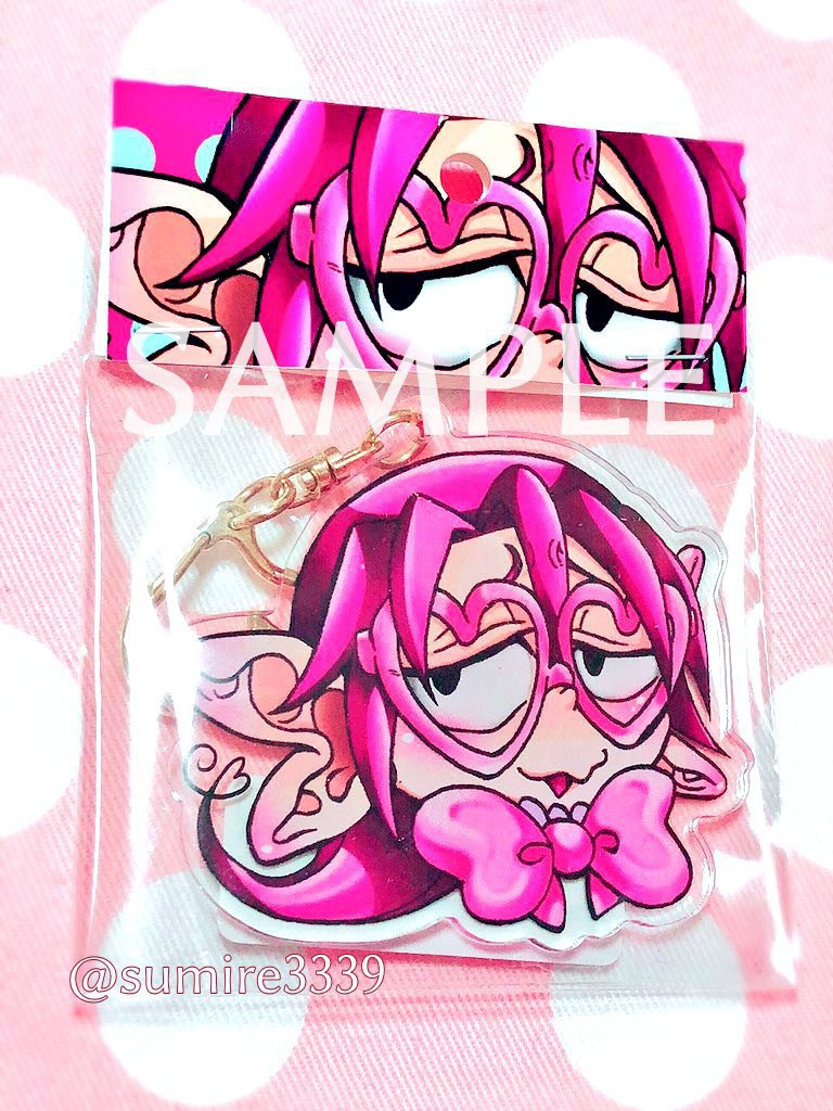 【多耳イエガ―さん】イエガ―さんお顔アクリルキーホルダー/B