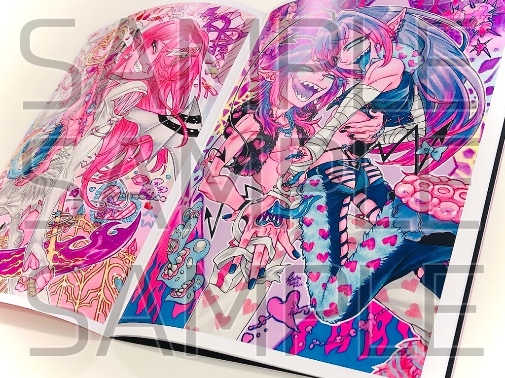 【画集】渇きを知らぬ悪魔のエナジー【すみれみす第5回個展開催記念画集】