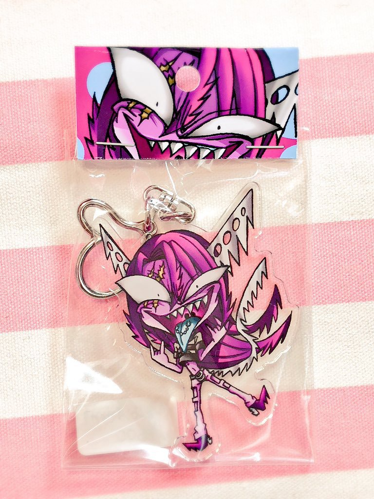 【アクリルキーホルダー】ノコギリシャギー