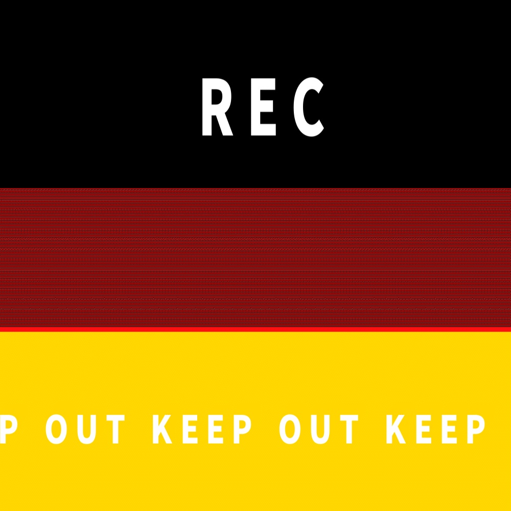 【APNG透過素材】置くだけで画面が激変!監視カメラ&サイバー風 演出パーツ3点セット(REC / スキャンライン / 警告テープ)